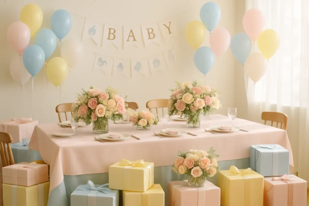 How to dress for a baby shower?