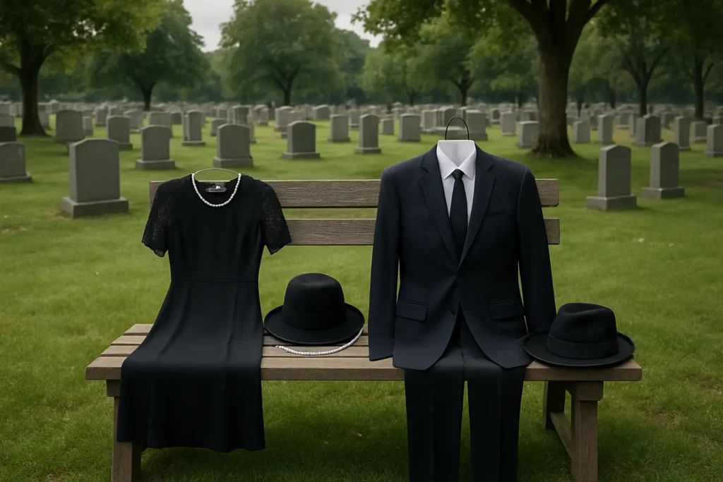 How to dress for a funeral? (Women and men)