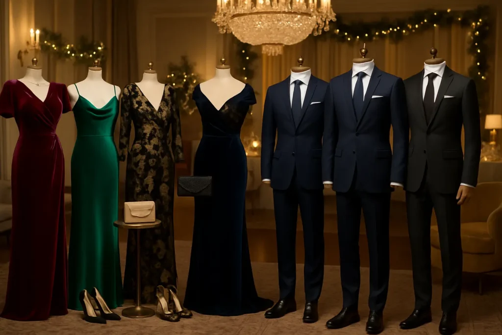 How to dress for a party? (Women and men)