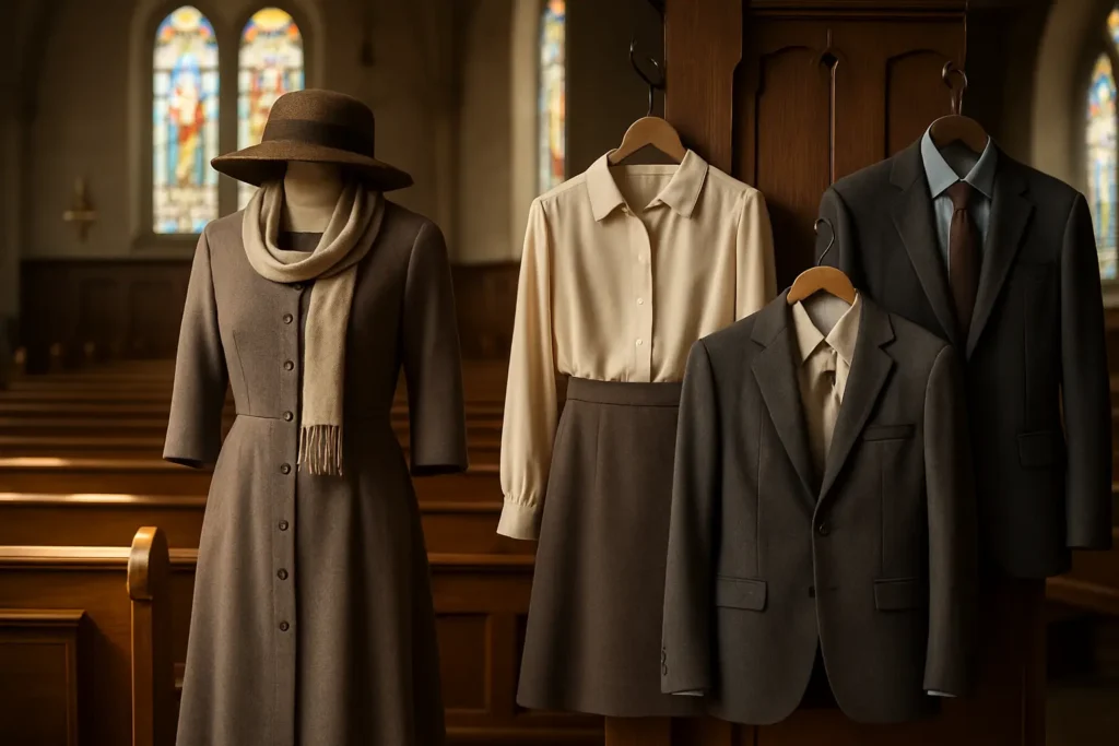 How to dress for church? (Women and men)