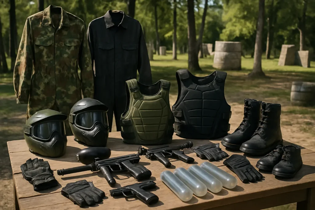 How to dress for paintball? (Women and men)