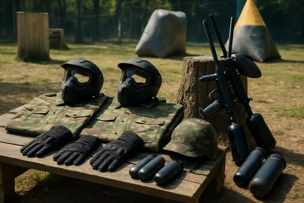 Jak się ubrać na paintball? (Kobiety i mężczyźni)