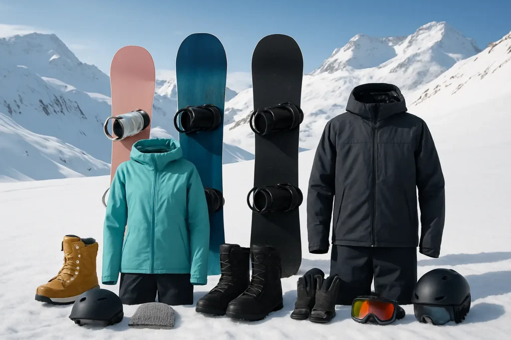 Jak się ubrać na snowboard? (Kobiety i mężczyźni)