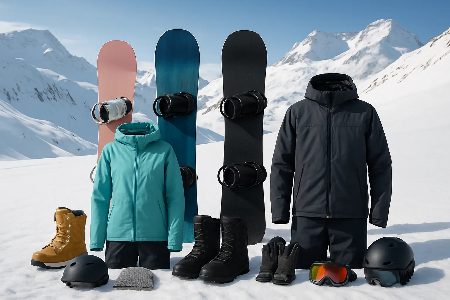 Jak się ubrać na snowboard? (Kobiety i mężczyźni)